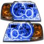 Oracle Lighting 7153-334 SMD Pre-Assembled Headlights, Chrome Bezel, ColorSHIFT(tm) - No Controller