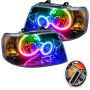 Oracle Lighting 7154-330 SMD Pre-Assembled Headlights, Black Bezel, ColorSHIFT