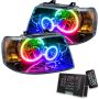 Oracle Lighting 7154-333 SMD Pre-Assembled Headlights, Black Bezel, ColorSHIFT(tm) 2.0