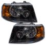 Oracle Lighting 7154-334 SMD Pre-Assembled Headlights, Black Bezel, ColorSHIFT(tm) - No Controller