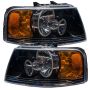 Oracle Lighting 7154-334 SMD Pre-Assembled Headlights, Black Bezel, ColorSHIFT(tm) - No Controller