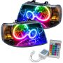 Oracle Lighting 7154-504 SMD Pre-Assembled Headlights, Black Bezel, ColorSHIFT(tm) - Simple