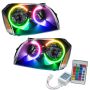 Oracle Lighting 7156-504 SMD Pre-Assembled Headlights, Black Bezel, ColorSHIFT(tm) - Simple