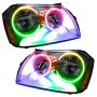 Oracle Lighting 7157-334 SMD Pre-Assembled Headlights, Chrome Bezel, ColorSHIFT(tm) - No Controller