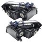 Oracle Lighting 7157-334 SMD Pre-Assembled Headlights, Chrome Bezel, ColorSHIFT(tm) - No Controller