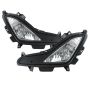 SPYDER 5080462 OEM Style Fog Lights W/Switch - Clear