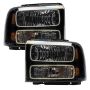 Oracle Lighting 7161-334 SMD Pre-Assembled Headlights, Black Bezel, ColorSHIFT(tm) - No Controller