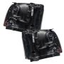Oracle Lighting 7161-334 SMD Pre-Assembled Headlights, Black Bezel, ColorSHIFT(tm) - No Controller