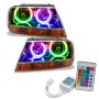 Oracle Lighting 7167-504 SMD Pre-Assembled Headlights, Black Bezel, ColorSHIFT(tm) - Simple