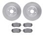 Dynamic Friction 6502-80337 Rotor Kit