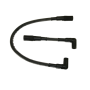 Moroso 28318 00-15 Harley-Davidson FLST/FXST Sleeved Ultra 40 Wire Set - Black