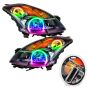 Oracle Lighting 7170-330 SMD Pre-Assembled Headlights, Black Bezel, ColorSHIFT