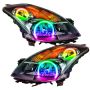 Oracle Lighting 7170-334 SMD Pre-Assembled Headlights, Black Bezel, ColorSHIFT(tm) - No Controller