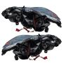 Oracle Lighting 7172-003 SMD Pre-Assembled Headlights, Red