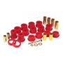 Prothane 07-11 Jeep Wrangler Front Control Arm Bushings - Red