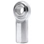 QA1 MGFL14T G Series 2-Pc Rod End - Female/Left Hand - 14mm Bore x M14x2.0 - Stainless Steel w/PTFE