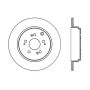 StopTech 07-14 Acura MDX / 07-14 Honda Pilot Drilled Sport Rear Left Rotor