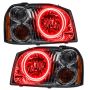 Oracle Lighting 7178-003 SMD Pre-Assembled Headlights, Dual Halo, Red