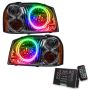 Oracle Lighting 7178-333 SMD Pre-Assembled Headlights, Dual Halo, ColorSHIFT(tm) 2.0