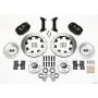 Wilwood 140-12297-D Forged Dynalite Front Kit 12.19in Drilled 79-87 GM G Body