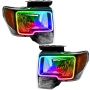 Oracle Lighting 7187-334 LED Pre-Assembled Headlights, ColorSHIFT(tm) - No Controller