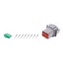 QUICKCAR RACING PRODUCTS QRP71-381 Plug Deutsch 8 Pin Receptacle