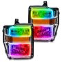 Oracle Lighting 7189-334 SMD Pre-Assembled Headlights, Chrome Bezel, ColorSHIFT(tm) - No Controller