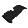 3D MAXpider 2007-2011 Toyota Yaris Sedan Kagu 2nd Row Floormats - Gray