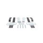 Hellwig 20-21 Chevy Silv 3500HD Hardware Kit for Load Pro Multi Leaf 2500lb/3500lb Helper Springs