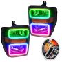 Oracle Lighting 7190-330 SMD Pre-Assembled Headlights, Black Bezel, ColorSHIFT