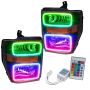 Oracle Lighting 7190-504 SMD Pre-Assembled Headlights, Black Bezel, ColorSHIFT(tm) - Simple