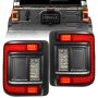 Oracle Lighting 5884-504-T Black Series Flush Mount LED Tail Lights for Jeep Wrangler JL