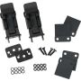 Kentrol 42-95 Jeep CJ/Wrangler YJ Hood Catch Pair TJ Style - Powdercoat Black