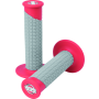 ProTaper 021678 Clamp-On Pillow Top Grips - Red/Gray
