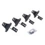 Go Rhino 6949275 18-20 Jeep Wrangler JL Brackets for RB Running Boards