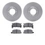 Dynamic Friction 6502-13118 Rotor Kit