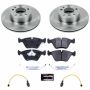 PowerStop TDSK7334 Track Day Spec High-Performance Brake Pad and Rotor Kit