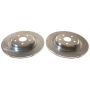 PowerStop JBR1790XPR PowerStop Evolution Performance Drilled, Slotted & Plated Brake Rotor Pair
