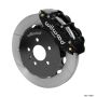 Wilwood 140-14487 03-08 Audi A4 Forged Narrow Superlite 6R Front Big Brake Kit 12.88in Rotor Dia (Black)