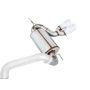 AWE Tuning 3020-32038 Ford Focus ST Touring Edition Cat-back Exhaust - Resonated - Chrome Silver Tips