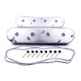 PRW INDUSTRIES, INC. PQX4034630 Billet Alm. Valve Covers GM LS w/Coil Mounts