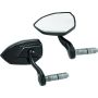 Kuryakyn 1959 Phantom Bar End Mirror Gloss Black
