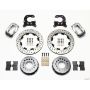 Wilwood 140-2114-DP Forged Dynalite P/S Rear Kit Drilled Polished Big Ford 2.54in Offset