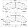 Stoptech 305.09740 Street Select Brake Pads