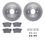 Dynamic Friction 6512-58028 Rotor Kit