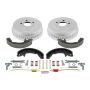 PowerStop KOE15316DK Power Stop 01-07 Ford Taurus Rear Autospecialty Drum Kit