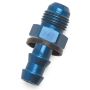 Russell Performance -8 AN Male to 1/2in Barb (Blue)