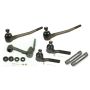 Ridetech 12109536 Steering linkage kit for 1967-1969 Mustang with OE power steering.