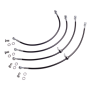 Chase Bays CB-IS300-FRNTFW 99-05 Lexus IS300 Caliper Brake Lines - Front Lines