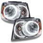 Oracle Lighting 7201-001 SMD Pre-Assembled Headlights, Chrome Bezel, White